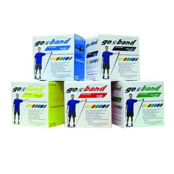 slomart Cando Go-Band Trainingsband 45m - Rumena (zelo lahko)