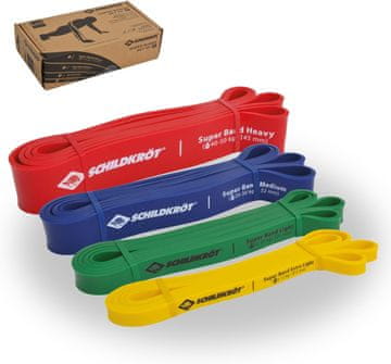 Schildkröt Schildkröt Super Bands - Premium trakovi za vadbo (4 stopnje upora)