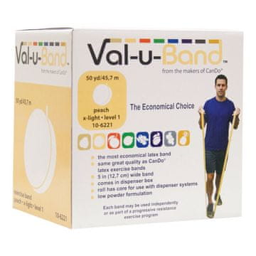 slomart Val-u-Band Trainingsband 45m - Breskev (zelo, zelo lahko)