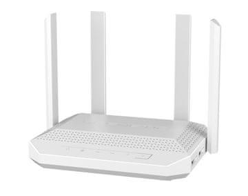 Keenetic Keenetic Hero (KN-1012) AX3000 Wi-Fi 6 Mesh usmerjevalnik s 4-portnim Gigabit in 1-portnim 2.5 Gigabit Smart Switch, SFP Combo Port, USB 2.0 in USB 3.0