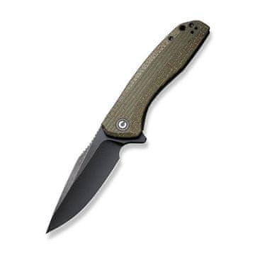Civivi CIVIVI Baklash 9Cr18MoV Green Micarta Coarse nož