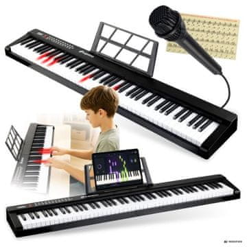 slomart SUPRIMO P-881 BK prenosno digitalno pianino - črno