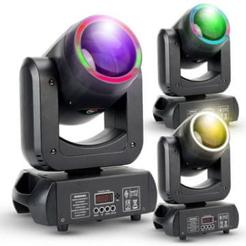 M+H LIGHT4ME MH BEAM 150 RING premikajoča glava, beam z obročem