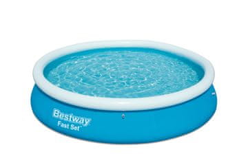 Bestway Bestway Fast Set napihljiv bazen, 3.66m x 76cm, moder