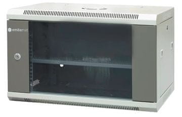 slomart EMI EM/AP6406 Samostoječa omarica 19" 6U, 600x450x370mm, siva