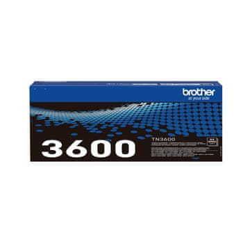 BROTHER Brother TN-3600 Toner Cartridge, Črna (Original, 3000 strani)