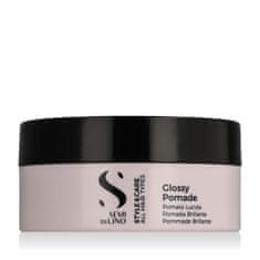 Alfaparf Milano Semi Di Lino Style & Care Glossy Pomade pasta za lase za sijaj in oblikovanje. 90 ml za ženske