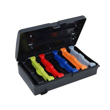 de Buyer ŠKATLA ZA PLASTIKO ZA SHRANJEVANJE 6 JULIENNE + RAVNA BLADEULTRA, ŠKATLA ZA PLASTIKO ZA SHRANJEVANJE 6 JULIENNE + RAVNA BLADEULTRA