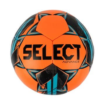 slomart Select Advance Nogometna žoga Orange-Blue (Velikost 5)
