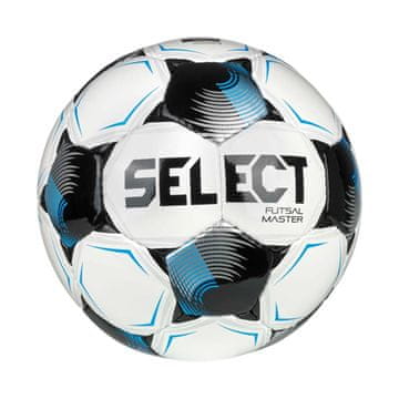 slomart Select Futsal Master Nogometna žoga White-Black-Blue (Velikost 4)