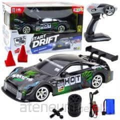 slomart NON RC Dirkalni Avto Drift Črno-Zelen 30km/h 1:16