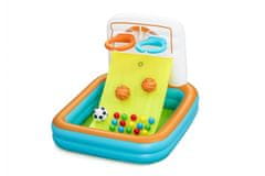 Bestway Bestway bazen za igru s loptama Kick 'N Swish 3-u-1