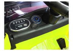 AUTONA LEAN CARS Otroški avto na akumulator HL1638 LED, MP3, daljinec, zelen