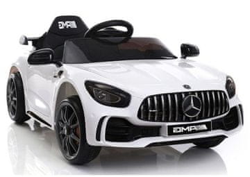 AUTONA LEAN CARS Otroški avto na akumulator Mercedes GTR, bel