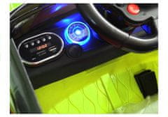 AUTONA LEAN CARS Otroški avto na akumulator HL1638 LED, MP3, daljinec, zelen