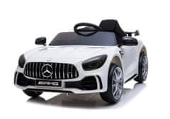 AUTONA LEAN CARS Otroški avto na akumulator Mercedes GTR, bel
