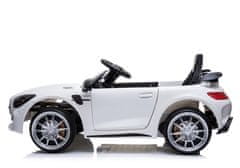 AUTONA LEAN CARS Otroški avto na akumulator Mercedes GTR, bel