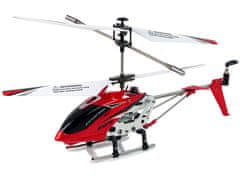 SYMA S107H 2.4G daljinsko voden helikopter, rdeč