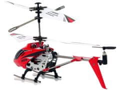 SYMA S107H 2.4G daljinsko voden helikopter, rdeč