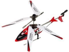 SYMA S107H 2.4G daljinsko voden helikopter, rdeč