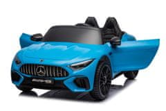 AUTONA LEAN CARS Akumulatorski avto Mercedes AMG SL63, modra, lakiran