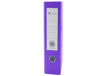slomart LEAN Segregator A4, 75mm, z vzmetnim mehanizmom, škrlatno rdeč