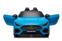 AUTONA LEAN CARS Akumulatorski avto Mercedes AMG SL63, modra, lakiran