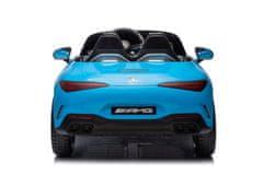 AUTONA LEAN CARS Akumulatorski avto Mercedes AMG SL63, modra, lakiran