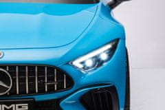 AUTONA LEAN CARS Akumulatorski avto Mercedes AMG SL63, modra, lakiran