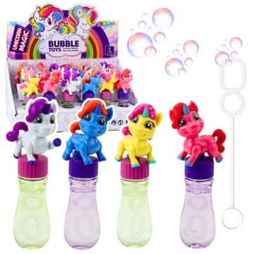 slomart LEAN TOYS Mehurčki, samorog, gibljiva figurica, 14cm
