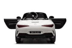 AUTONA LEAN CARS Mercedes AMG SL63 Akumulatorski avto, beli