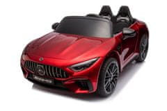 AUTONA LEAN CARS Mercedes AMG SL63 Akumulatorski avto, rdeč lakiran