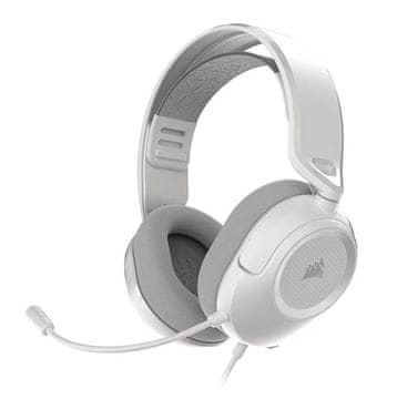 slomart Corsair HS35 Stereo žične slušalice, bijele