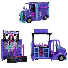 Mattel Monster High Monster Fest: tovornjak s hrano in lutka Draculaura