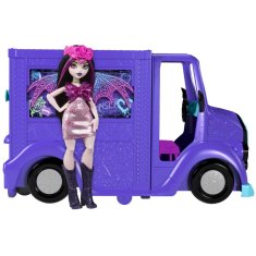 Mattel Monster High Monster Fest: tovornjak s hrano in lutka Draculaura