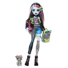 Mattel Monster High lutka Frankie Stein z ljubljenčkom Watzie