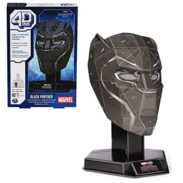 Spin Master 4D model Marvel Črni panter – 82 delov