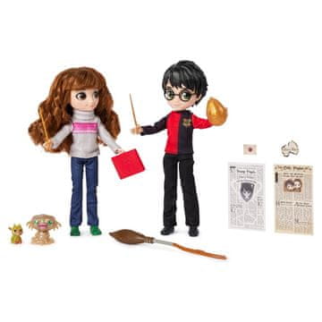 Spin Master Harry Potter – darilni komplet figuric Harryja in Hermione, 20 cm