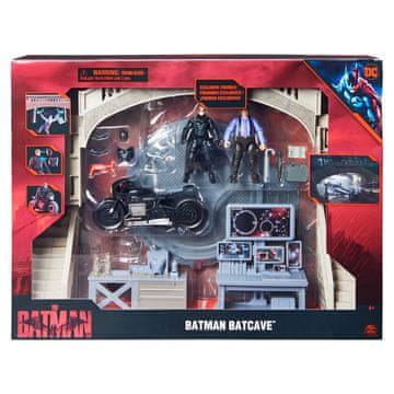 Spin Master Batman filmski igralni komplet z jamo, motorjem in figuricama