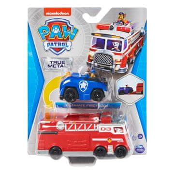 Spin Master Paw Patrol kovinsko gasilsko vozilo z avtomobilčkom