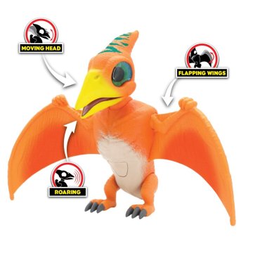 Alltoys Interaktivni pterodaktil z zvokom, premikajočo glavo in krili