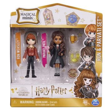Spin Master Harry Potter dvojni komplet figuric z dodatki – Ron in Parvati