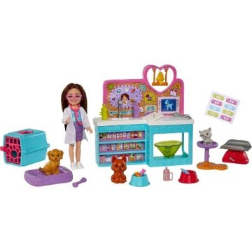 Mattel Barbie Chelsea igralni komplet Veterinarka