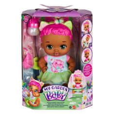 Mattel My Garden Baby dojenček – rožnato-zeleni mucek