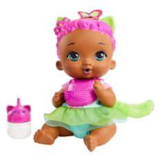 Mattel My Garden Baby dojenček – rožnato-zeleni mucek