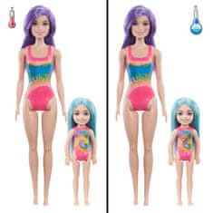 Mattel Barbie Color Reveal neonski batik darilni komplet