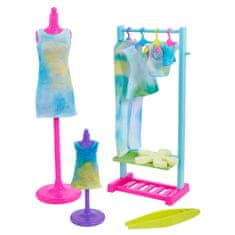Mattel Barbie Color Reveal neonski batik darilni komplet
