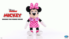 Alltoys Disney Minnie Mouse pojoča plišasta igrača, 30 cm