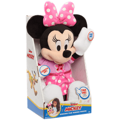 Alltoys Disney Minnie Mouse pojoča plišasta igrača, 30 cm