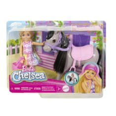 Mattel Barbie Chelsea lutka s ponijem in dodatki